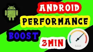 How To Speed Up Android Performance in 3MINUTES | OLD smartphone Speed Up