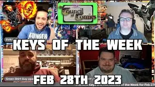 KEY COMIC BOOKS OF THE WEEK!///FEB 28TH 2023 #comicbooks #comics #newcomicbookday #keycomics