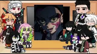 Hashiras react to daki |cringe| |discontinued|
