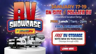 RV Showcase at Collier RV - Rockford, IL - January 17-19, 2025
