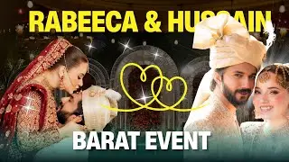 Rabeeca khan wedding with Zarnab Fatima, Iqra Kanwal, Sara khan, Hussain Tareen and jannat Mirza   A