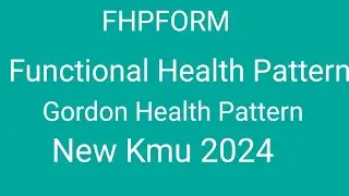 FHP Form for Nursing l Assessment tools in Urdu and Hindi part 2
