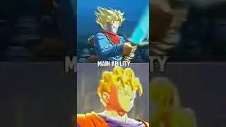 Sword Of Hope SSJ Trunks VS Future SSJ Gohan - Dragon Ball Legends #shorts