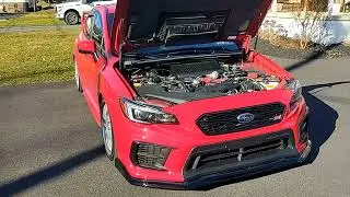 2021 Subaru Sti cold start, stage 1 Pro tune.