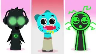 Sprunki OC Gumball Neon Brazlovoxan Phase Subscribe