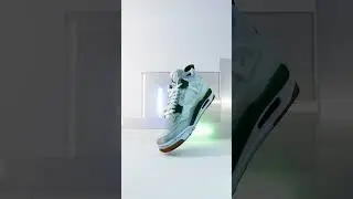 Nike SB Air Jordan 4 3D scan rendering