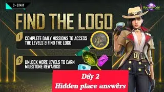 Find The Logo Free Fire | DAY 2 Hidden answers | HTG GAMER YT