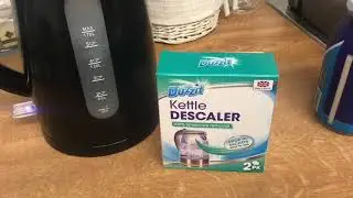 Duzzit kettle descaler 100% limescale removal made in UK Hot Water kettle cleaning