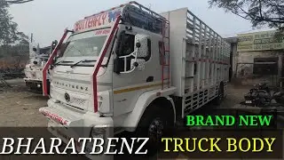 Brand New Bharatbenz Truck Body / Canter Body / Beautiful Truck Marva 