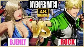 FATAL FURY COTW: B.Jenet Vs Rock - 4K Developer Match and Analysis