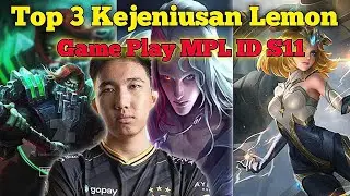 Top 3 Kejeniusan RRQ Lemon MPL ID S11