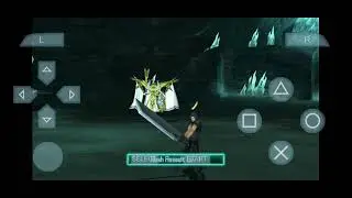 Final Fantasy 7 Crisis Core minerva secret boss fight (hard mode)