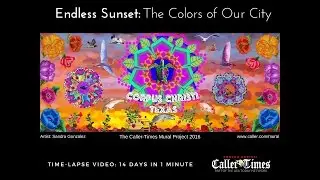 The Caller-Times Mural Time-Lapse - 