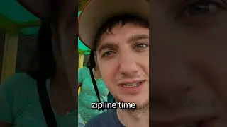 CRAZY Zipline and Cable Car in Bohol, Philippines 🇵🇭 #shorts