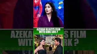 Azeekah rejects film with SRK #srk #tabishhashmi #shorts #azekahdaniel #psl10