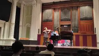 [🎻Archive] SRIMF 그랑프리 갈라 콘서트 @빅토리아콘서트홀 in 싱가포르 🎼 Violin Partita No.3 in E Major by J.S.Bach