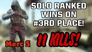 11 KILLS! Solo Ranked Match With Merc 5 | Call Of Duty: Mobile