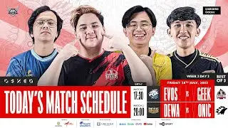 🔴 LIVE | MPL ID S12 | Regular Season Day 2 Week 2 | English