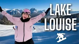 Hitting the Slopes at Lake Louise! 🏔️