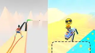 Sky Roller vs Scribble Rider #2 | Gameplay Android/iOS Mobile Game