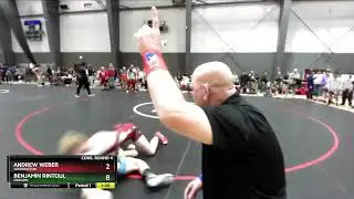 160 Lbs Cons. Round 4 - Andrew Weber, Washington Vs Benjamin Rintoul, Oregon D4b3