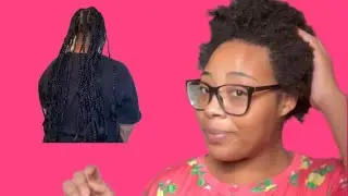 DIY Waist-length box braids