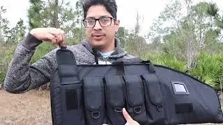 Aumtisc Soft Rifle bag for ￼my Radical Firearms AR-15 with Scope.
