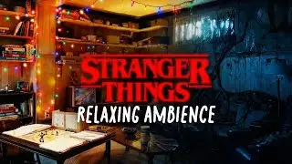 Stranger Things: Mike Wheeler's Basement | White Noise and Music to Relax, Study or Sleep (6 HRS)