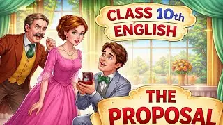 Title:The Proposal &ndash; A Humorous Tale of Love, Misunderstandings, and Marriage | Class 10 English