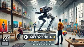 Exploring Des Moines&rsquo; Art Scene! 🚀 Entrepreneurs explore, We Find Star Wars Gold!