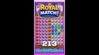 Royal Match Level 213 - No Boosters