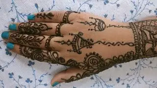 Bridal unique mehndi design💓#TrendingMehndi#HennaDesigns#IndianWedding#RoyalBridalMehndi