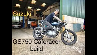 Suzuki GS750 cafe racer build