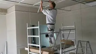 Rasterdecke Montage