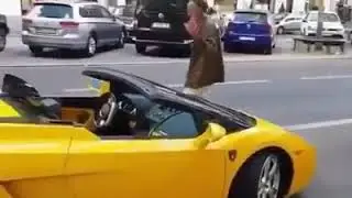 Lamborghini & Beggar | White Man & Beggar Lamborghini Prank