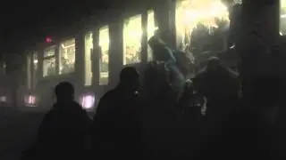 Maelbeek metro station, Brussles after an explosion there