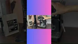 Make espresso with #H10A & its grinder partner #G5!!