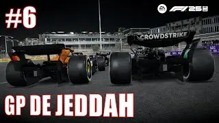 F1 25 | #6 MY TEAM | JEDDAH | FOI INCR&Iacute;VEL