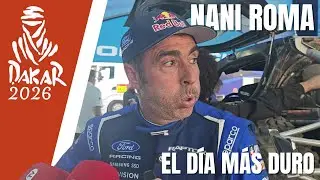 😭 Nani Roma se rompe: “HA SIDO UN MILAGRO” | El día que el Dakar desafió la lógica ✨🏜️