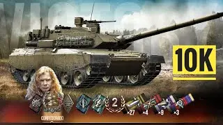 EE-T1 P2  10k  Damage WoT Console Gameplay 
