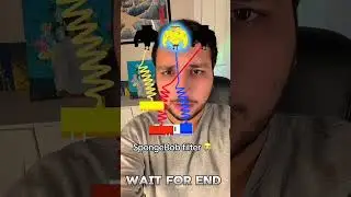 Paint Spongebob Filter #viralvideo #trending #shorts