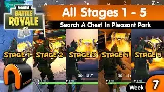 STAGE 1 Search A Chest In Pleasant Park FORTNITE