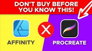 Affinity Designer vs Procreate | WHICH IS THE BEST?