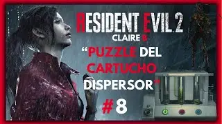 🧩 PUZZLE DEL CARTUCHO DISPERSOR 🧪 - RESIDENT EVIL 2 REMAKE [CLAIRE B] #8 🧟