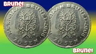 Coin hunt 2026  - Brunei's Ringgit/Dollar currency - #50p #&pound;2