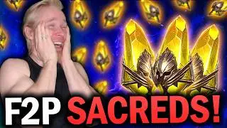 F2P SACRED SHARD PULLS for Lion's Soul!! - 