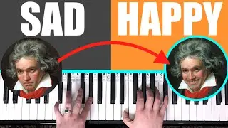 Как заставить грустную музыку звучать СЧАСТЛИВО [Урок игры на фортепиано]