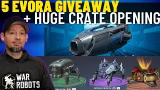 War Robots Giveaway and Huge Special Delivery Crate Opening