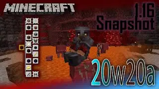 Minecraft 1.16 Snapshot: 20w20a - ADVANCEMENTS!
