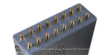 The Latest Handheld 18 Bands Signal Jammer With LCD Display for 4G 5G WiFi GPS, 18W Jam up to 25m